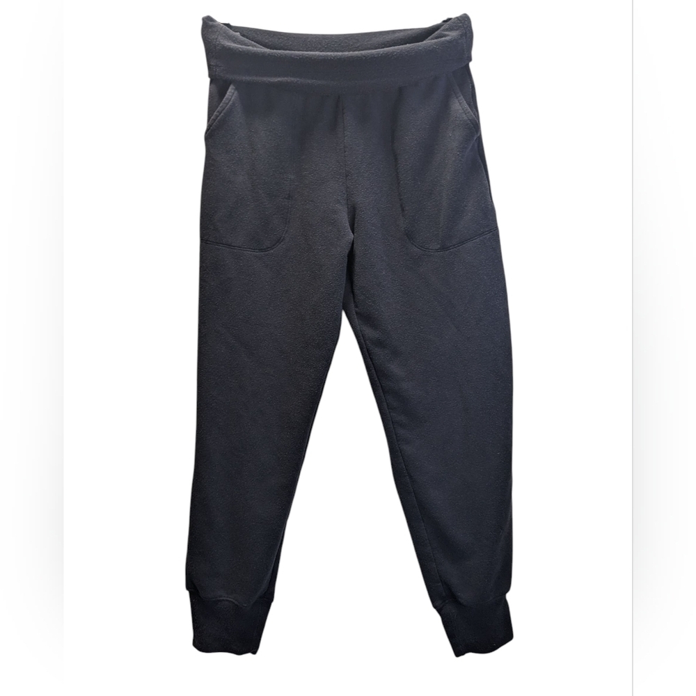 Athleta Women's Black Crop Track Pants Size S Cottage core, Comfort Wesr